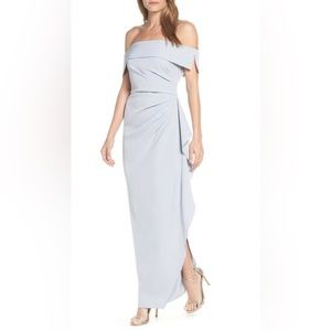 Ruffled Off-The-Shoulder Gown by Vince Camuto